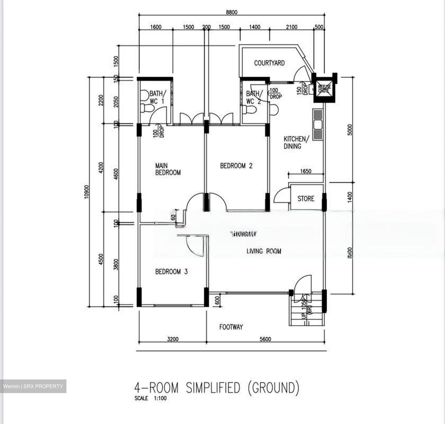 Blk 831 Tampines Palmwalk (Tampines), HDB 4 Rooms #483240531